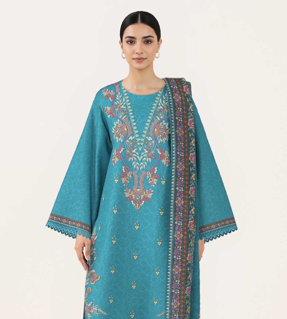 DIGITAL PRINTED SOLID
EMBROIDERED - Vol 1